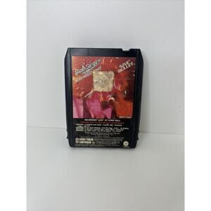 Canada Import: Bob Seger, Live Bullet (8-Track Tape, 1976) Black Cart, Rock